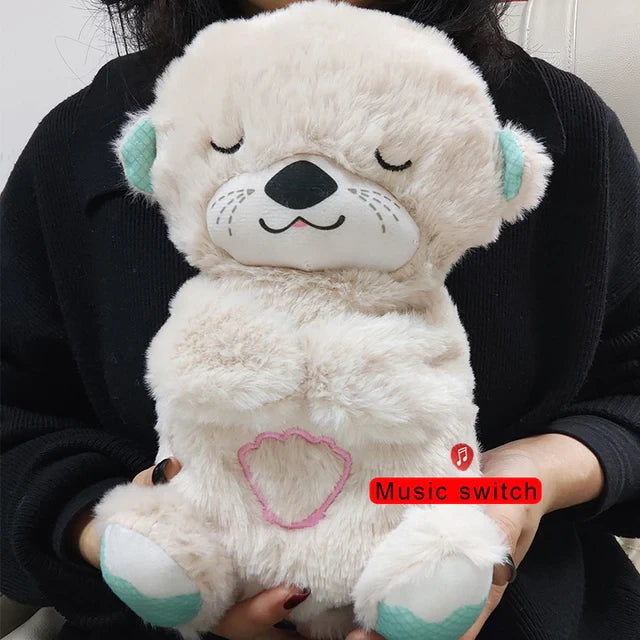DreamyBear Baby Breathing Plush Toy