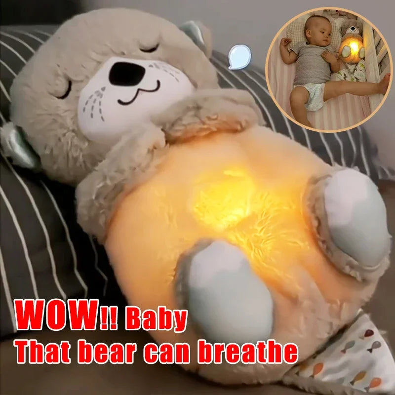 DreamyBear Baby Breathing Plush Toy