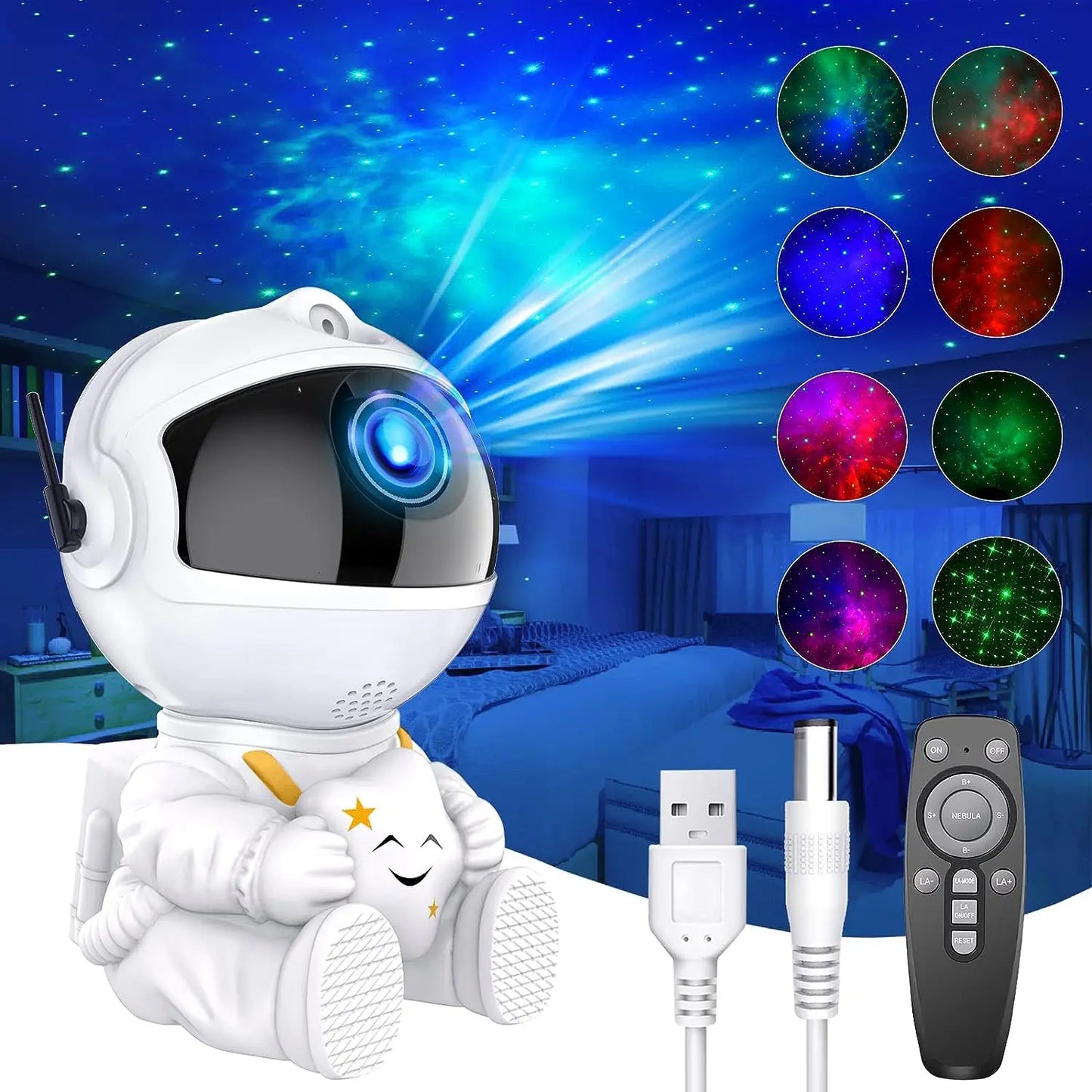 Starry Astronaut Dream Projector