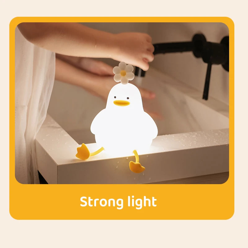 Ducky Dreamlight: Soft Touch Night Lamp