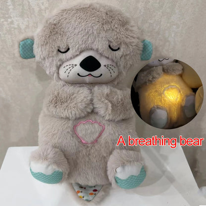 DreamyBear Baby Breathing Plush Toy