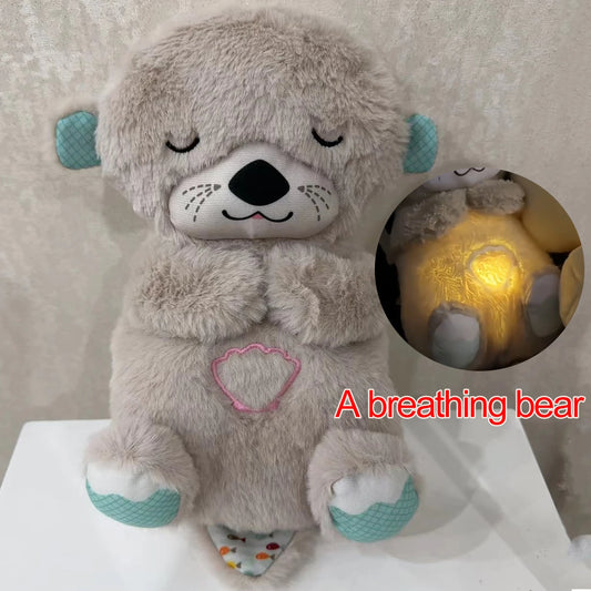 DreamyBear Baby Breathing Plush Toy