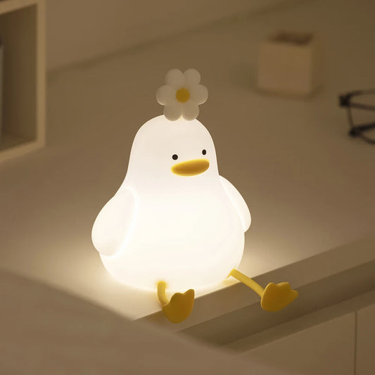 Ducky Dreamlight: Soft Touch Night Lamp