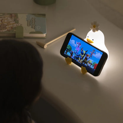 Ducky Dreamlight: Soft Touch Night Lamp