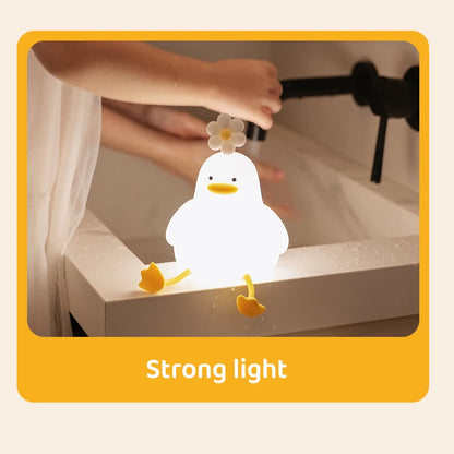 Ducky Dreamlight: Soft Touch Night Lamp